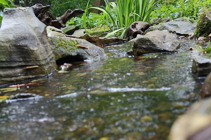 pondless waterfall construction in long valley nj, outdoor living, ponds water features, Another mesmerizing picture of this pondless waterfall stream