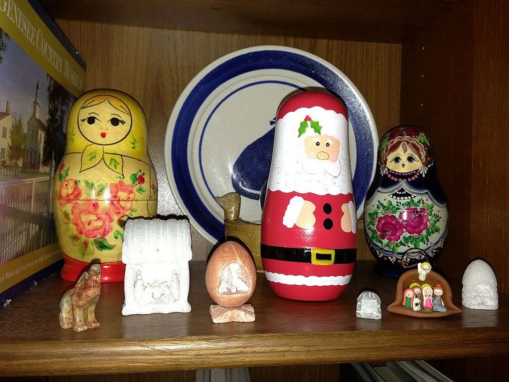 creches from around the world, seasonal holiday d cor, Russian nesting dolls and creches