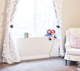 Diy Ruffled Curtains Hometalk