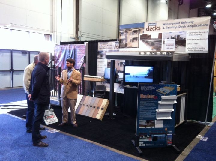 wahoo decks is excited to announce a new line to our aluminum products, decks, If you are attending The International Builders Show IBS in fabulous Las Vegas Nevada come on down to learn more about our new aluminum product Wahoo Decks is located at Booth C5350 in Central Hall of the Las Vegas Convention Center