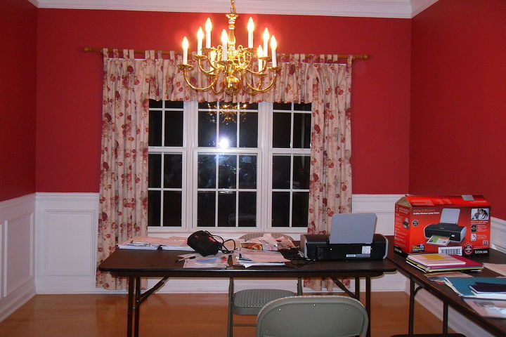 dining room make over, Before