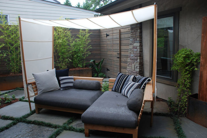 you can create an inviting and relaxing outdoor space in a small area here s a, decks, outdoor living