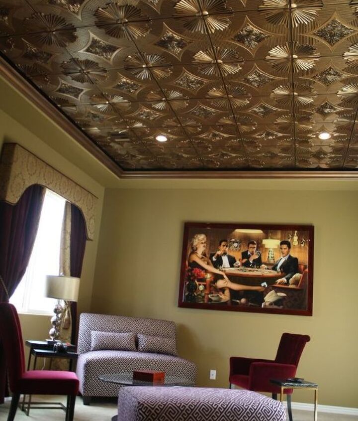 Decorative Ceiling Tiles...Why Didn't I Think If This? | Hometalk