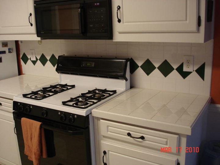 kitchen countertops update, Before installation