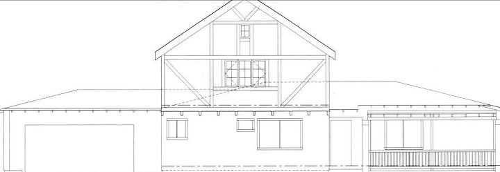the drawing for placement of wood trim around windows corners etc