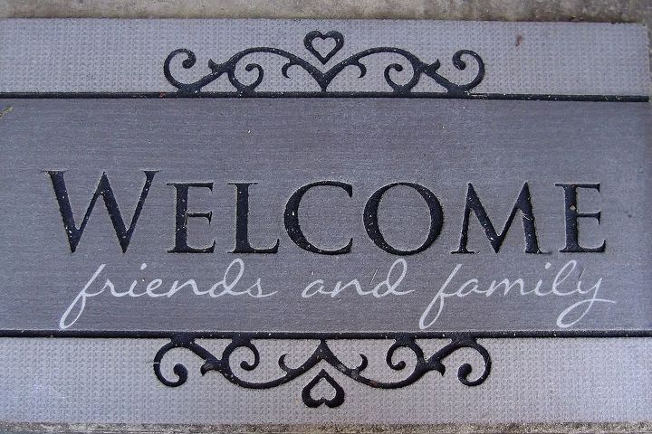 perked up porch, outdoor living, porches, and last but not least friendly welcome mat