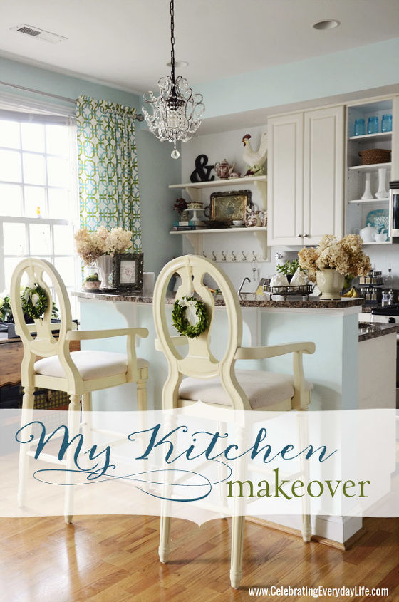my budget kitchen makeover, home decor, kitchen design, My Budget Kitchen Makeover from Celebrating Everyday Life with Jennifer Carroll