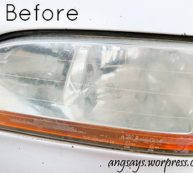 how to clean headlights diy, cleaning tips