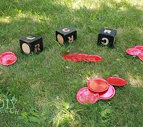 diy lcr fun party game great hostess gift, crafts, fun indoor outdoor game