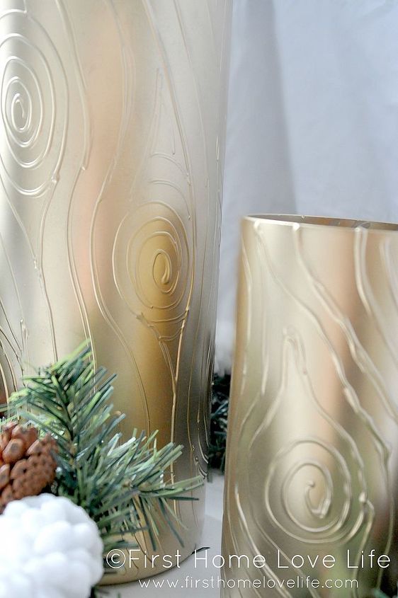 diy faux bois glass vases, crafts
