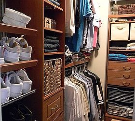 closet update, cleaning tips, closet, Just decide from a large variety of products and click them in From a sturdy wire shelving or more fancy wood shelving in three different colors choices