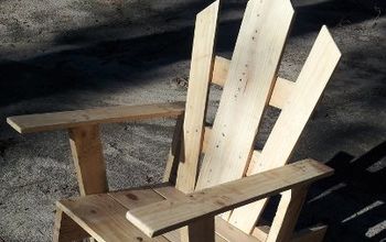 My first pallet chair