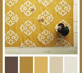 west elm gray yellow and brown living room design, home decor, living room ideas, painted furniture, West Elm dhurrie rug in horizon