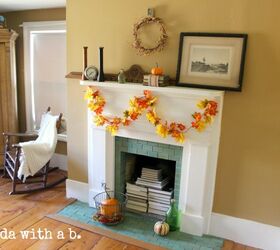 long overdue fall mantle makeover, fireplaces mantels, living room ideas, seasonal holiday decor