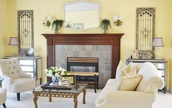 My Traditional Meets French Country Living Room Makeover!