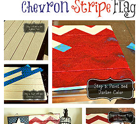4th of july chevron flag, patriotic decor ideas, seasonal holiday d cor
