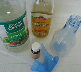 how to make a homemade furniture dusting spray, cleaning tips, go green, Easy to make with common ingredients mixed in a spray bottle The essential oil is optional for fragrance