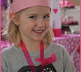diy kids cozy party crowns, crafts, She was thrilled