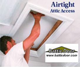 attic access insulation kits for attic pull down ladders and stairs, products, E Z Hatch attic access door R 42 22x30 199