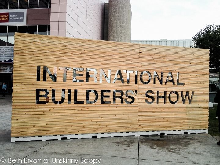 international builders show recap 2013 with beth bryan at unskinny boppy, Entrance of IBS 2013 Las Vegas