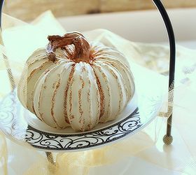 copper glitter pumpkin, seasonal holiday decor, Paint the stem with metallic craft paint or gilding Let glitter glue run down the sides for a little sparkle