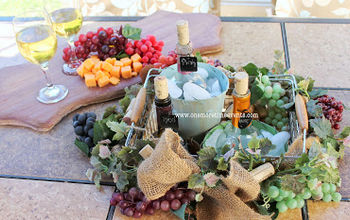 Mesa de patio con enfriador de vino/bebidas incorporado