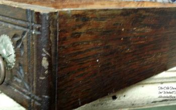  Antiga caixa de costura transformada em plantadeira &quot;Caixa de Sementes&quot;