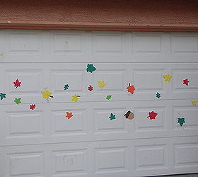 i made these out of foam and magnets, crafts, garage doors, seasonal holiday decor