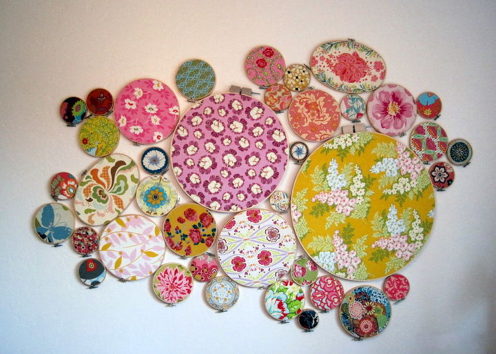embroidery hoop artwork, crafts, home decor, Embroidery Hoop Artwork