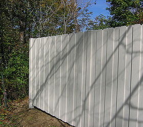 vinyl wood like privacy fences available in six colors including cedar chestnut, fences, Style Carlisle Color Ivory