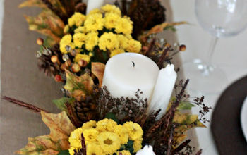 Teal & Yellow Fall Tablescape