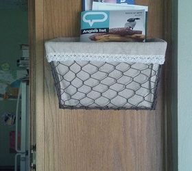 a tisket a tasket i ve got a mail basket, crafts, home decor