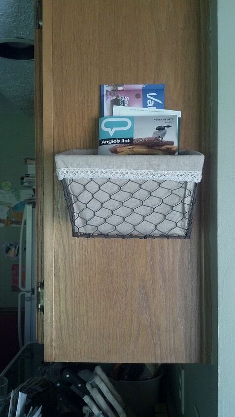 a tisket a tasket i ve got a mail basket, crafts, home decor