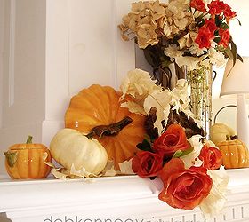 a stylist s top five tips for seasonal displays, seasonal holiday decor, even a small mantel can hold a detailed display