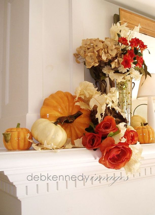 a stylist s top five tips for seasonal displays, seasonal holiday decor, even a small mantel can hold a detailed display