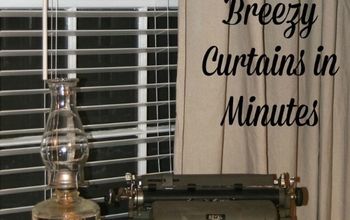 Easy, Breezy Curtains in Minutes