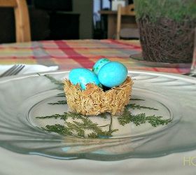 easy easter table setting decoration, easter decorations, seasonal holiday d cor, Edible decoration for a table setting