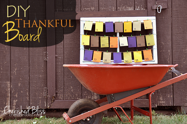thanksgiving thankful board, crafts, home decor, seasonal holiday decor, thanksgiving decorations, Thankful Board