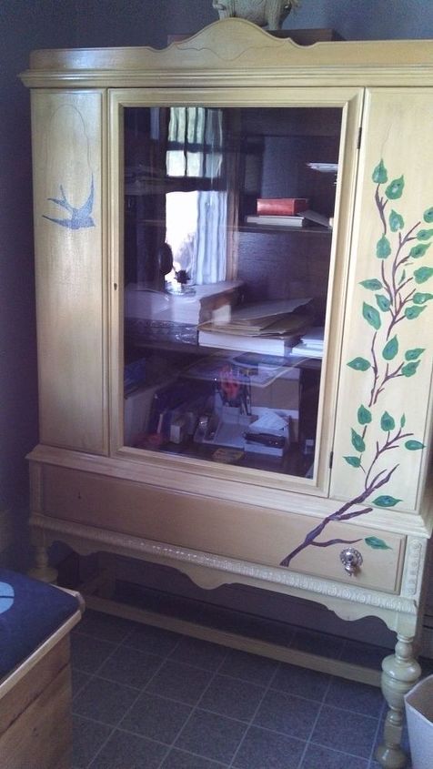 repurposing buffet and hutch, painted furniture