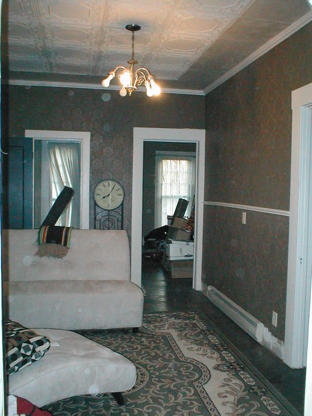 living room makeover, home improvement, living room ideas, tiling, almost finished