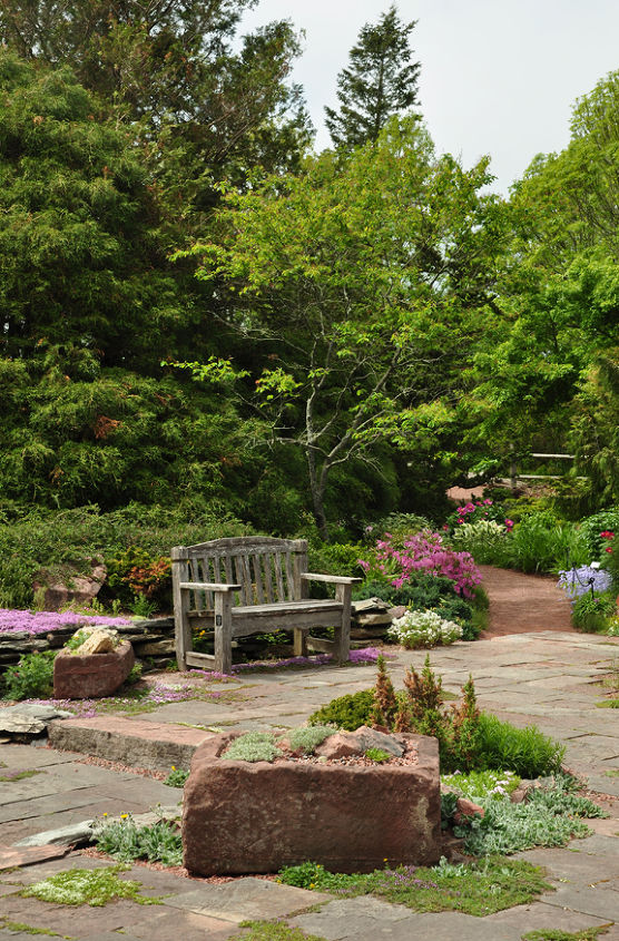 creating a garden in miniature, gardening, The rockgarden in Truro Nova Scotia
