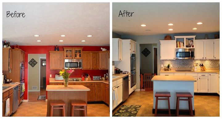 updated kitchen makeover, home decor, kitchen design