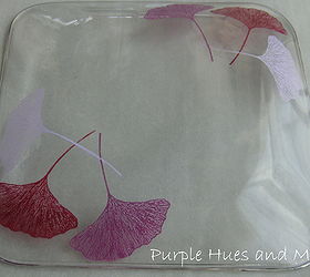 painting glass plates for d cor entertaining, crafts, home decor, Can be sealed permanently by placing in 325 degree oven for 30 minutes twice
