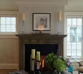 2012 hobi award for best residential remodel 750 000 1 million, architecture, home decor, home improvement, The handmade family room Burgisser fireplace mantel was imported from Italy The fireplace is a direct vent gas fireplace