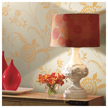 at home with paisley radio show talks hot decorating trend wallpaper, home decor, wall decor, Sculptured surface wall coverings from yorkwall com
