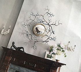 diy tree branch mirror knockoff for less than 3 00, crafts, home decor