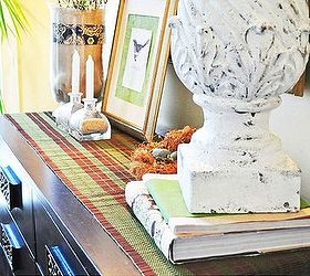 turn your placemats into a table runner, repurposing upcycling