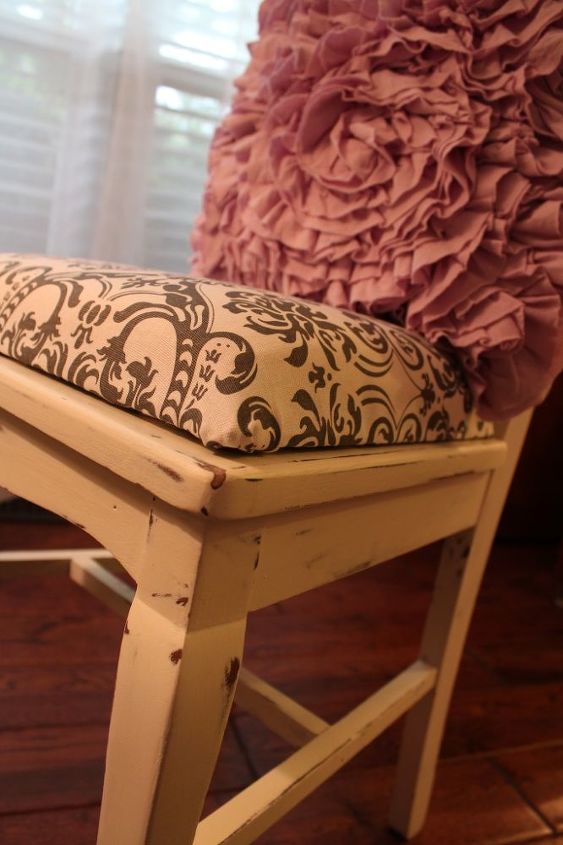 step by step chair transformation, painted furniture, shabby chic, Gorgeous Shabby Chic finish for any room
