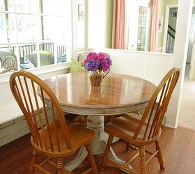 the perfect kitchen table, painted furniture