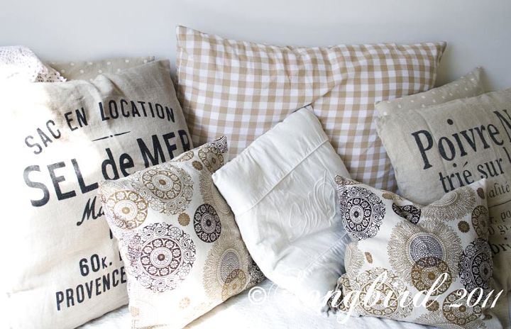 cozy up your guest room to use as a reading room after the guests have left, bedroom ideas, home decor, Is there such a thing as too many pillows